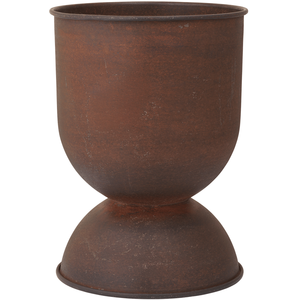 Ferm Living - Pot de fleurs Hourglass - Marron - Acier - Designer Trin...