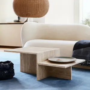 Table basse en travertin 100 x 35 x 55 cm Distinct - Ferm LivingVendu parsmallable