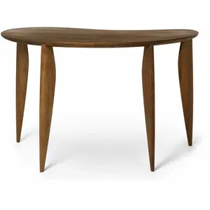 Bureau en noyer 117 x 73 x 60 cm Feve - Ferm Living pas cher
