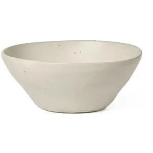 Ferm Living - Bol Flow - Blanc - Porcelaine émailléeVendu parmade-in-design