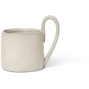 ferm LIVING Tasse Flow, blanc, 360 ml, céramique, émailléeVendu parmade-in-design