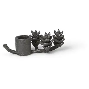 Comparateur de prix : Bougeoir Forest - black brass Ferm LIVING