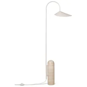 Ferm Living ARUM-Lampadaire Travertin/Métal H136cm