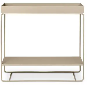 ferm LIVING Plant Box Two-Tier, beige, 80 x 25 x 75 cm
