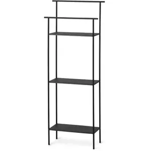 Étagère en métal noir 30 x 79,2 x 13,3 cm Dora - Ferm Living pas cher