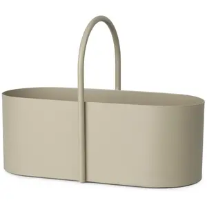 ferm LIVING Boîte à outils Grib, beige, largeur 35 cm, fer pas cher