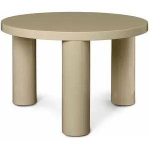 Table basse beige cachemire Post - Ferm Living