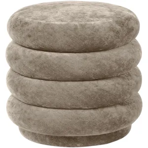 Pouf rond - beige - petit Ferm LIVINGVendu parmade-in-design