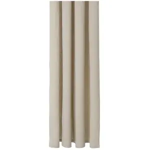 Rideau de douche sable 160 x 205 cm Chambray - Ferm Living pas cher