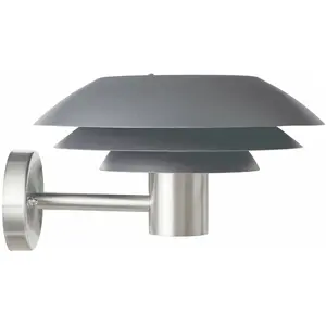 Comparateur de prix : Dyberg Larsen DL31 Outdoor mur noir/acier Ø31cm