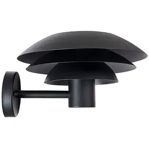 Dyberg Larsen DL25 Outdoor mur noir Ø 25cmVendu parkaufland