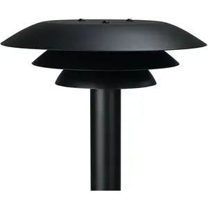 Comparateur de prix : Borne Dyberg Larsen DL25 Outdoor noire Ø 25cm