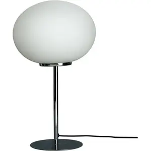 Comparateur de prix : Dyberg Larsen Queen lampe à poser, support chromé
