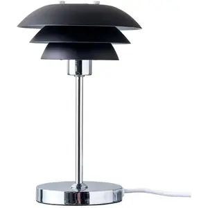 Dyberg Larsen Lampe à poser en métal noir mat pas cher