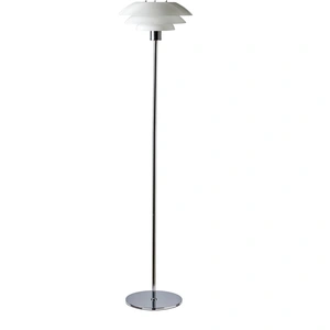 Dyberg Larsen DL31 lampadaire verre chromé pas cher
