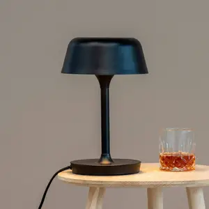 Comparateur de prix : Dyberg Larsen Lampe de table Valencia, noir, hauteur 30 cm