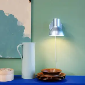 Dyberg Larsen Bob applique finition métal bleue pas cher