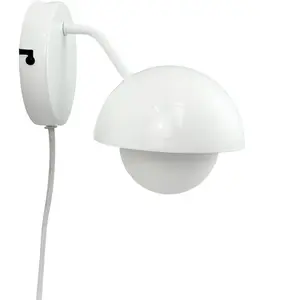 Comparateur de prix : Dyberg Larsen Rose applique murale blanc brillant