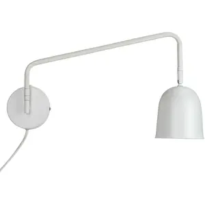 Comparateur de prix : Dyberg Larsen applique murale Manchester, blanc, saillie 45 cm