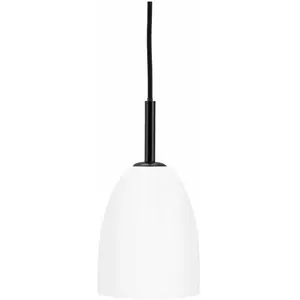 Comparateur de prix : Dyberg Larsen Jazz suspension opale/noire 18 cm
