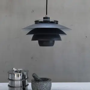 Comparateur de prix : Dyberg Larsen Suspension en métal gris foncé