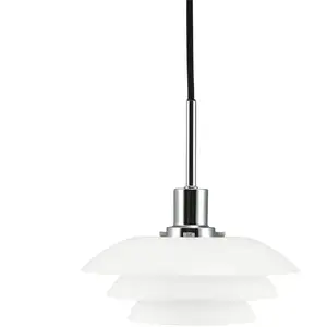 Dyberg Larsen DL20 suspension verre, chromée