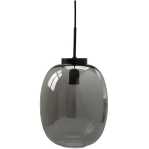 Comparateur de prix : Dyberg Larsen Suspension en verre foncé, h 30 cm d 25 cm - dl39