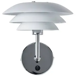 Comparateur de prix : Dyberg Larsen DL20 applique métal 20 cm blanche