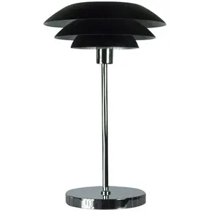 Comparateur de prix : Dyberg Larsen DL31 lampe à poser métal noir