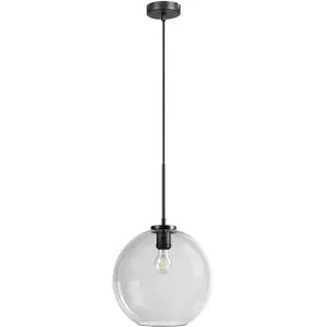 Comparateur de prix : Dyberg Larsen Loop suspension 30 cm fumé/noir