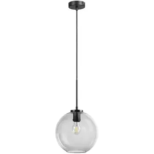 Comparateur de prix : Dyberg Larsen Loop suspension 25 cm fumé/noir