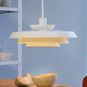 Comparateur de prix : Dyberg Larsen Suspension DL44, blanc, métal, Ø 45 cm