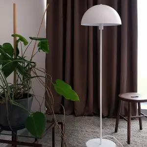 Dyberg Larsen Stockholm lampe sur pied, blanche pas cher