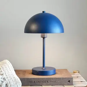 Dyberg Larsen Stockholm Lampe de table à poser rechargeable, bleu pas cher