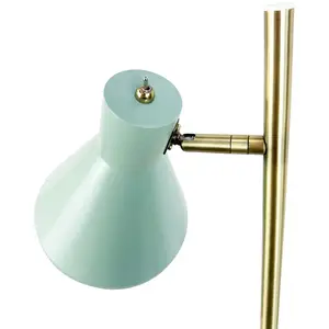 Comparateur de prix : Dyberg Larsen Lampadaire Sleep, vert menthe, hauteur 165 cm, acier