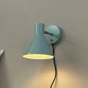 Comparateur de prix : Dyberg Larsen applique murale Sleep, vert menthe, Ø 15 cm, acier