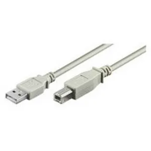 Microconnect Micro Connect USBAB2 Câble USB Blanc pas cher