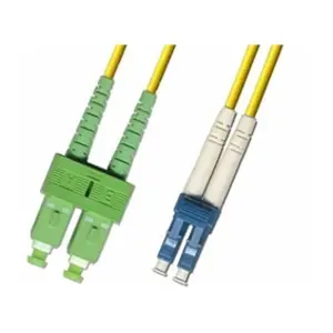 EET Nordic Microconnect FIB841001 1m SC LC Jaune câble de Fibre Optique - câbles de Fibre Optique (SC, LC, Jaune, -40-85 °C, -40-85 °C, 1 m)