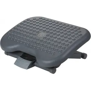 Q-Connect - Repose Pieds Réglable Premium 460 x 340 mm Vert 78169