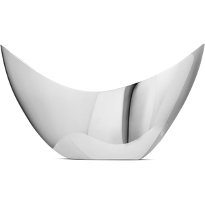 Georg Jensen Bol fleur de cerisier en acier inoxydable L22cm pas cher