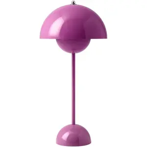 Comparateur de prix : & Tradition - Lampe à poser Flowerpot VP3, Verner Panton, 1969 Rose taille unique