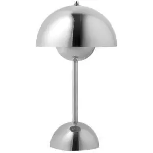 & Tradition FLOWERPOT VP9-Lampe à poser sans fil avec variateur tactile H29.5cm Gris pas cher