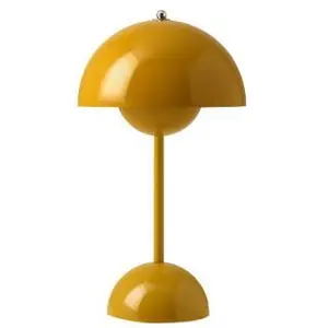 Comparateur de prix : & Tradition FLOWERPOT VP9-Lampe à poser sans fil avec variateur tactile H29.5cm Jaune