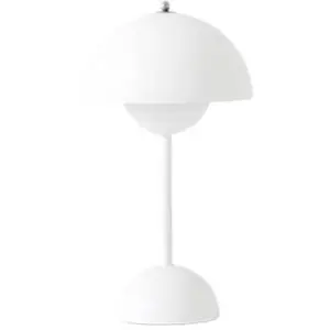 & Tradition FLOWERPOT VP9-Lampe à poser sans fil avec variateur tactile H29.5cm Blanc pas cher