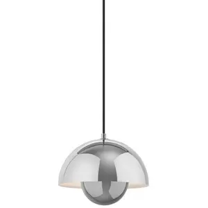 Comparateur de prix : & Tradition - Suspension Flowerpot VP1, Verner Panton Chromé taille unique
