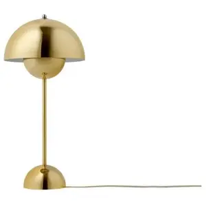 Comparateur de prix : & Tradition - Lampe à poser Flowerpot VP3, Verner Panton Doré taille unique
