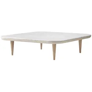 Table basse en marbre blanc Fly SC11 - &tradition