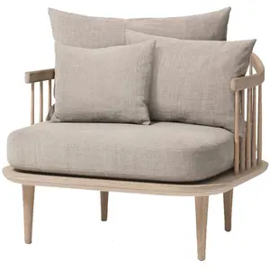 Fauteuil beige SC1 Fly - &tradition