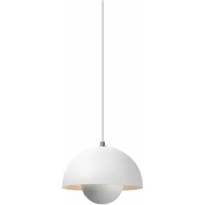 Comparateur de prix : Suspension blanc mat Flowerpot VP1 - &tradition