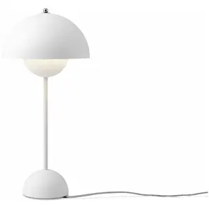 & Tradition - Lampe De Table - Flowerpot Table Lamp Vp3 - Blanc MatVendu parsmallable